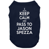Jason Spezza Keep Calm Pass To Toronto Hockey Fan T Shirt