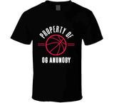 Og Anunoby Property Of Toronto Basketball Fan T Shirt - theSixTshirts