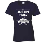 Justin Holl We Trust Toronto Hockey Fan T Shirt - theSixTshirts