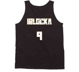 Serge Ibaka Iblocka 9 Distressed Toronto Basketball T Shirt