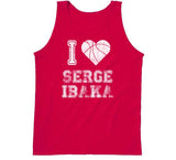 Serge Ibaka I Heart Toronto Basketball Fan T Shirt