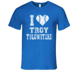 Troy Tulowitzki I Heart Toronto Baseball Fan T Shirt
