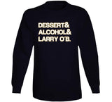 Kawhi Leonard Dessert Alcohol Larry Ob Toronto Basketball Fan V4 T Shirt