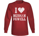 Norman Powell I Heart Toronto Basketball Fan T Shirt - theSixTshirts