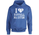Russell Martin I Heart Toronto Baseball Fan T Shirt