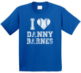 Danny Barnes I Heart Toronto Baseball Fan T Shirt - theSixTshirts