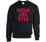 Kyle Lowry Defend Like Kyle Toronto Basketball Fan T Shirt