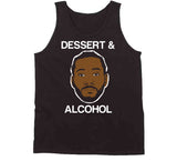 Kawhi Leonard Dessert And Alcohol Champs Toronto Basketball Fan T Shirt