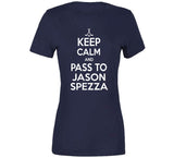 Jason Spezza Keep Calm Pass To Toronto Hockey Fan T Shirt