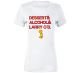 Kawhi Leonard Dessert Alcohol Larry Ob Champs Toronto Basketball Fan V3 T Shirt