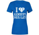Kendrys Morales I Heart Toronto Baseball Fan T Shirt - theSixTshirts