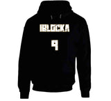 Serge Ibaka Iblocka 9 Distressed Toronto Basketball T Shirt