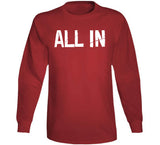 All In Distressed Toronto Basketball Fan T Shirt - theSixTshirts
