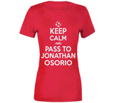 Jonathan Osorio Keep Calm Toronto Soccer Fan T Shirt - theSixTshirts