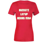 Kawhi Leonard Buckets Layup Board Man Toronto Basketball Fan T Shirt - theSixTshirts