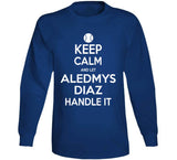 Aledmys Diaz Keep Calm Toronto Baseball Fan T Shirt - theSixTshirts