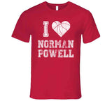 Norman Powell I Heart Toronto Basketball Fan T Shirt - theSixTshirts