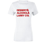 Kawhi Leonard Dessert Alcohol Larry Ob Toronto Basketball Fan V3 T Shirt
