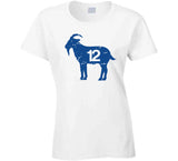 Roberto Alomar 12 Goat Distressed Toronto Baseball Fan T Shirt