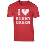 Danny Green I Heart Toronto Basketball Fan T Shirt - theSixTshirts