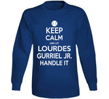 Lourdes Gurriel Jr Keep Calm Toronto Baseball Fan T Shirt - theSixTshirts