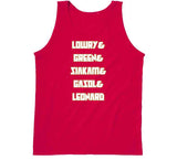 Starting Five Toronto Basketball Fan T Shirt