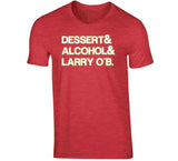 Kawhi Leonard Dessert Alcohol Larry Ob Toronto Basketball Fan T Shirt