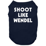 Wendel Clark Shoot Like Wendel Toronto Hockey Fan T Shirt