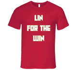 Jeremy Lin For The Win Toronto Basketball Fan T Shirt - theSixTshirts