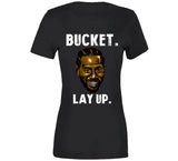 Kawhi Leonard Bucket Layup Laugh Toronto Basketball Fan V2 T Shirt