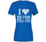 Devon Travis I Heart Toronto Baseball Fan T Shirt - theSixTshirts