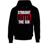 Straight Outta The Six Toronto Basketball T Shirt