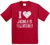 Jonas Valanciunas I Heart Toronto Basketball Fan T Shirt - theSixTshirts