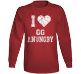 OG Anunoby I Heart Toronto Basketball Fan T Shirt - theSixTshirts