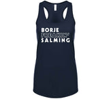 Borje Salming Freakin Toronto Hockey Fan T Shirt