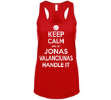 Jonas Valanciunas Keep Calm Handle Toronto Basketball Fan T Shirt - theSixTshirts