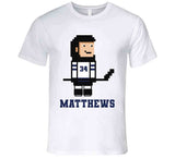 Auston Matthews 8 Bit Retro Toronto Hockey Fan T Shirt
