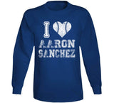 Aaron Sanchez I Heart Toronto Baseball Fan T Shirt - theSixTshirts