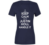 Justin Holl Keep Calm Toronto Hockey Fan T Shirt - theSixTshirts