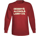 Kawhi Leonard Dessert Alcohol Larry Ob Toronto Basketball Fan T Shirt