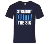 Straight Outta The Six Toronto Hockey Fan T Shirt