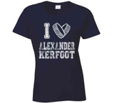 Alexander Kerfoot I Heart Toronto Hockey Fan T Shirt