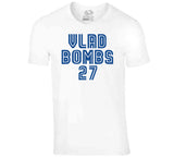 Vladimir Guerrero Jr Vlad Bombs Toronto Baseball Fan T Shirt