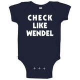 Wendel Clark Check Like Wendel Toronto Hockey Fan T Shirt