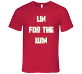 Jeremy Lin For The Win Distressed Toronto Basketball Fan T Shirt - theSixTshirts