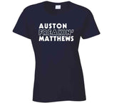 Auston Matthews Freakin Toronto Hockey Fan T Shirt
