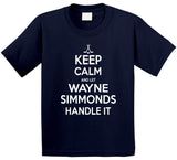 Wayne Simmonds Keep Calm Toronto Hockey Fan T Shirt