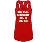 Real Warriors Are In The Six Toronto Basketball Fan Distressed V2 T Shirt