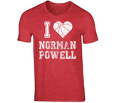 Norman Powell I Heart Toronto Basketball Fan T Shirt - theSixTshirts