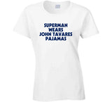 John Tavares Superman Pajamas Toronto Hockey Fan T Shirt